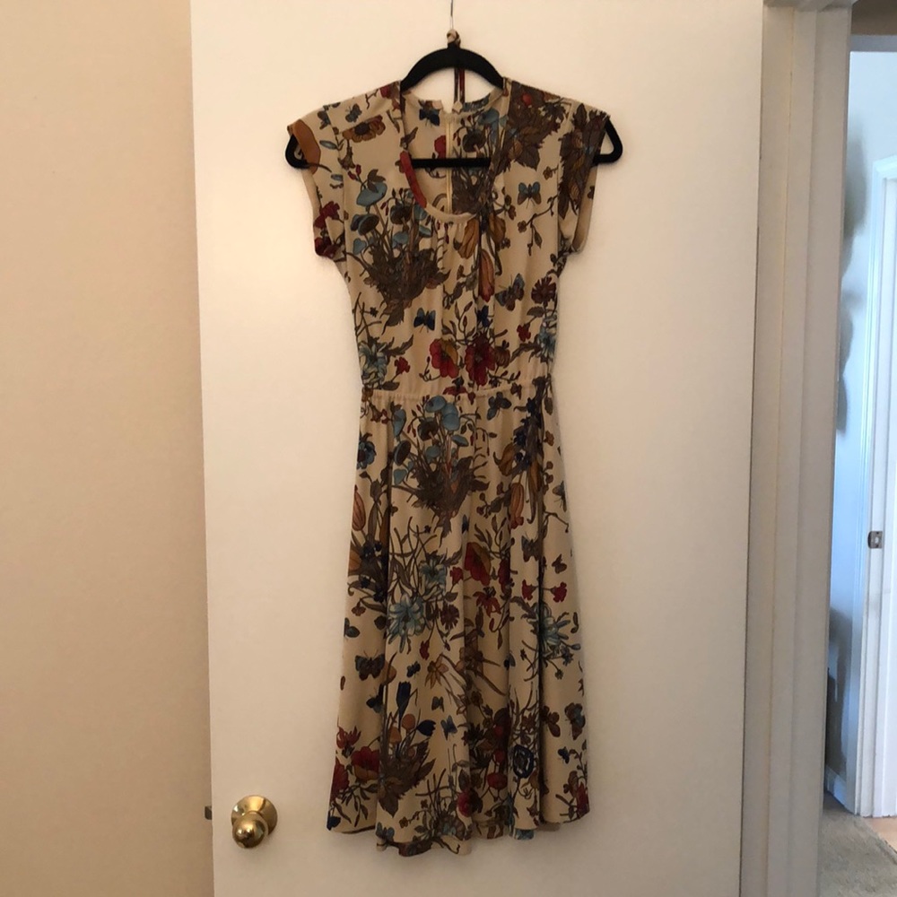 Vintage handmade dress with adorable soft fabric